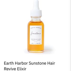 EARTH HARBOR Sunstone hair revive elixir...FULL size.